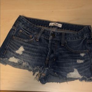 hollister jean shorts